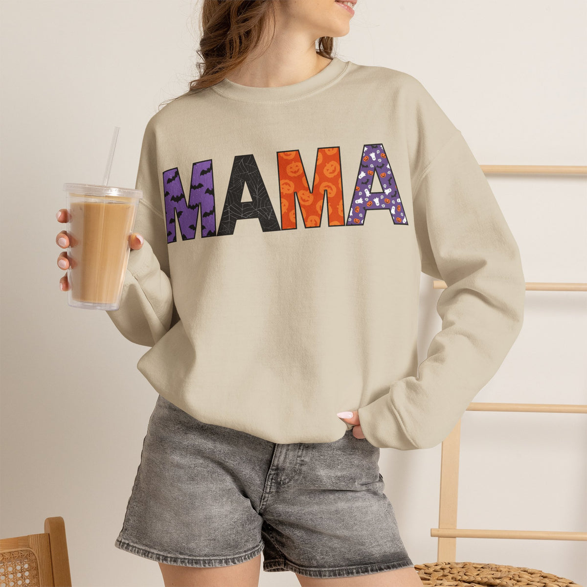 Halloween Mama Sweatshirt | Spooky Mama Crewneck