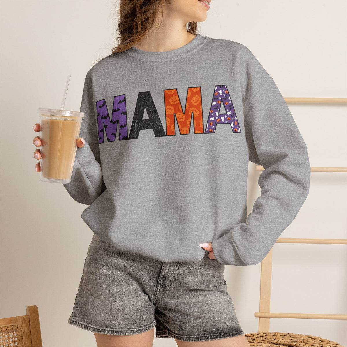 Halloween Mama Sweatshirt | Spooky Mama Crewneck