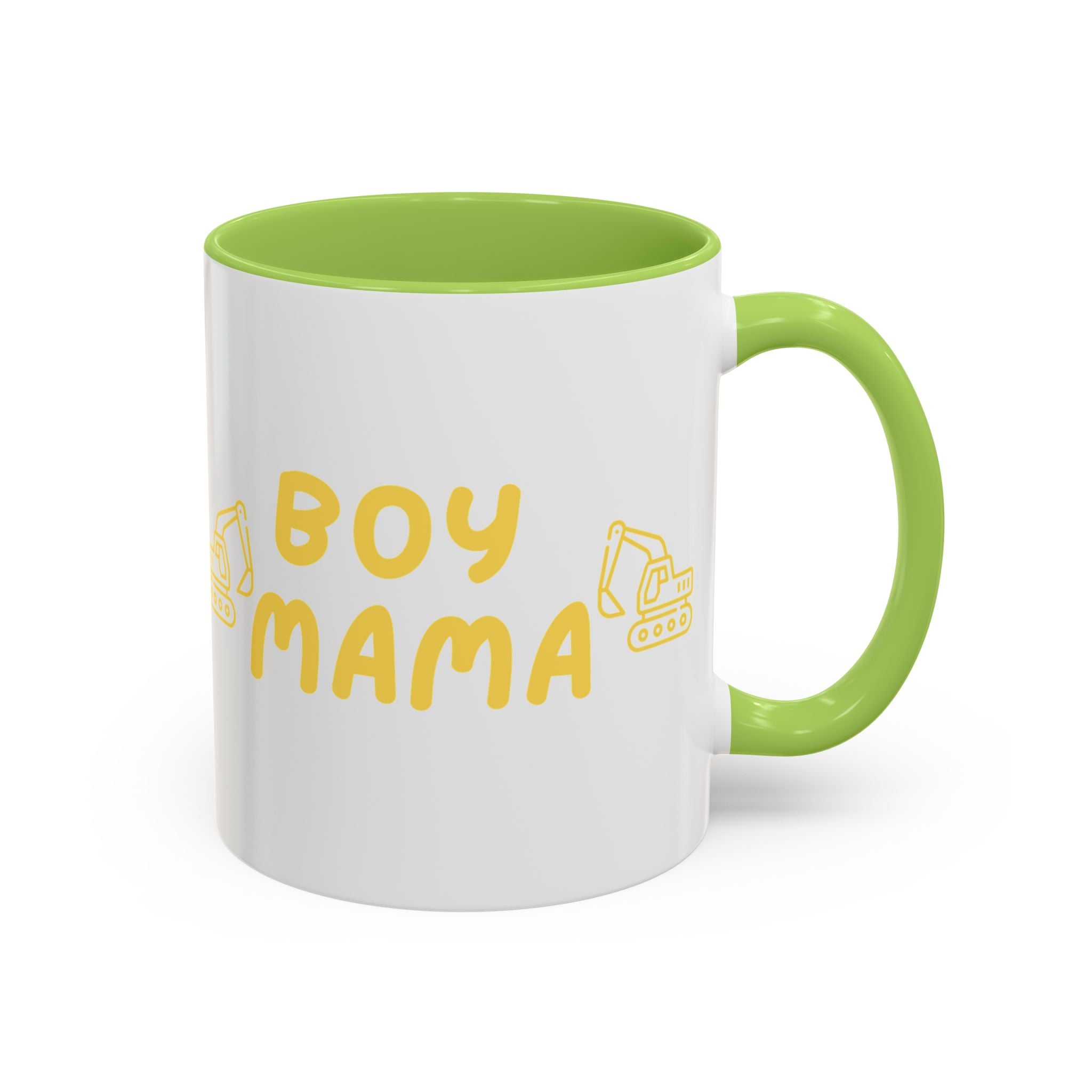 Boy Mama Coffee Mug | Excavator Coffee Cup | Construction Mom Mug | Boy Mom Gift | Bulldozer Lover | Cute Mom Mug | 11oz
